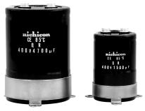 Nichicon-LQR2V562MSEGBB Kondensator, Aluminium Cap Aluminum Lytic 5600uF 350V 20% (63.5 X 150mm) Clamp Mount Screw 20.4A 5000h 85°C Bulk