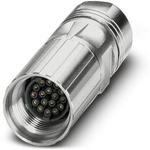 Conn M17 Circular SKT 17 POS Crimp ST Cable Mount 17 Terminal 1 Port