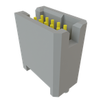 Conn Shrouded Header (4 Sides) HDR 10 POS 1.27mm Solder ST Top Entry Thru-Hole TIGER EYE™ Tube