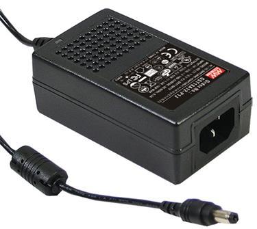 Mean Well Enterprises-GST18A05-P1J Externer steckbarer Adapter Plug-In Adapter Single-OUT 5V 3A 15W