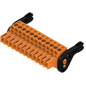 Weidmuller-1687750000 Steckverbinder, Klemmenblöcke Conn Plug-in Terminal Block SKT 12 POS 3.5mm Screw RA Cable Mount 10A Box