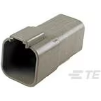 Deutsch Group-DT04-6P-C015 Carcaza de cables discretos de conector Conn Housing RCP 6 POS Crimp ST Cable Mount Gray Box