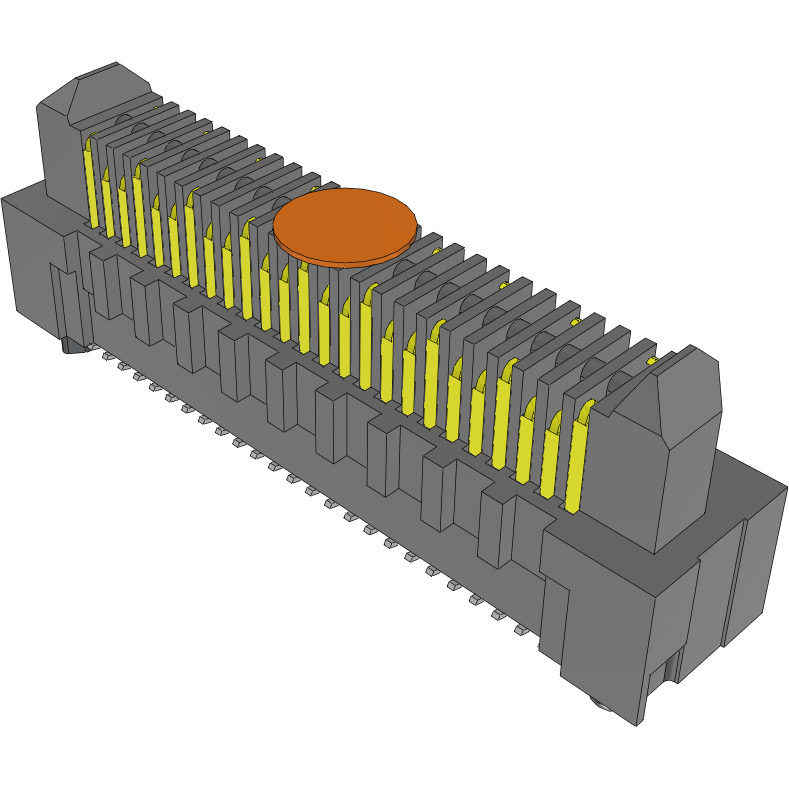 Samtec-ERM8-025-05.0-S-DV-DS-K-TR Steckverbinderleisten und Leiterplattenbuchsen Conn Micro High Speed Terminal Strip HDR 50 POS 0.8mm Solder ST SMD T/R