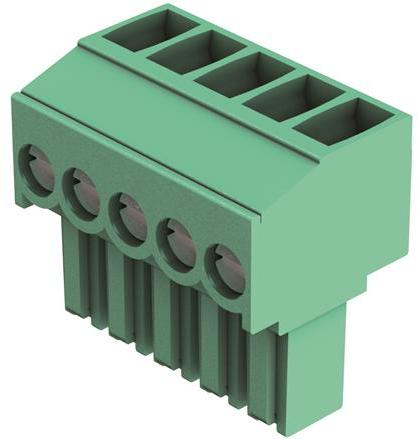 HARTING Technology Group-14310614402000 Connector Terminal Blocks Conn Terminal Block F 6 POS 3.5mm Screw RA Cable Mount 10A har-flexicon® Bulk