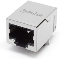 Pulse Electronics-JXR0-0001NL Connector Telephone and Telecom Conn RJ-45 RCP 8 POS 1.27mm Solder RA Thru-Hole 8 Terminal 1 Port T/R