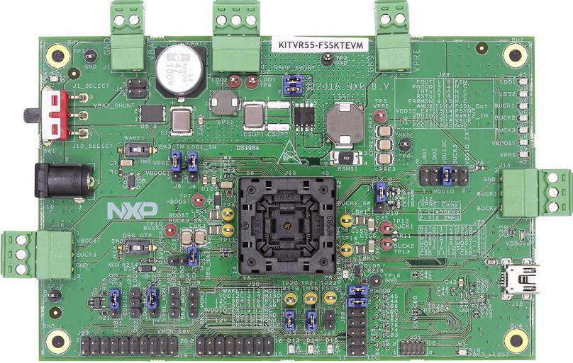 NXP Semiconductors-KITVR55-FSSKTEVM Energiemanagement, Entwicklungsplatinen und -kits VR5500 PMIC Solution Evaluation Board