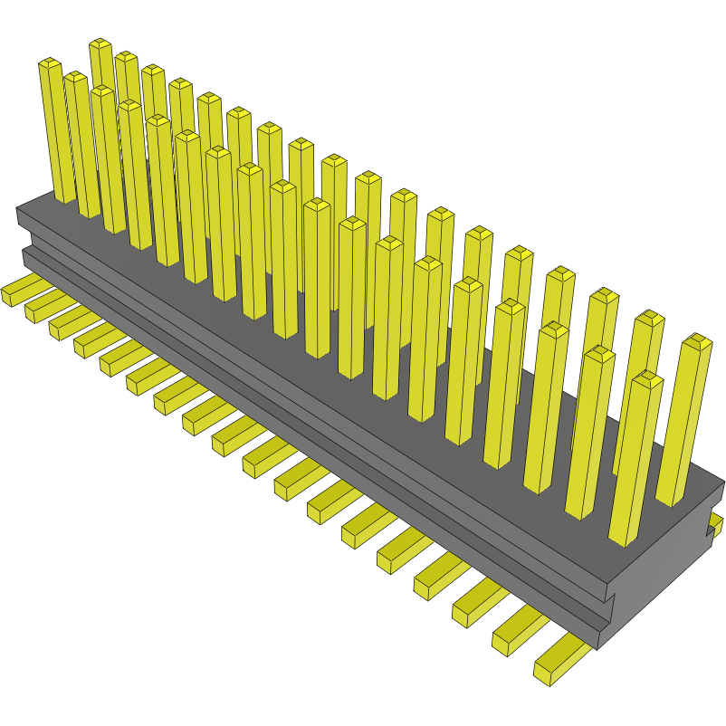 Samtec-FTE-118-03-G-DV Steckverbinderleisten und Leiterplattenbuchsen Conn Unshrouded Header HDR 36 POS 0.8mm Solder ST SMD Tube