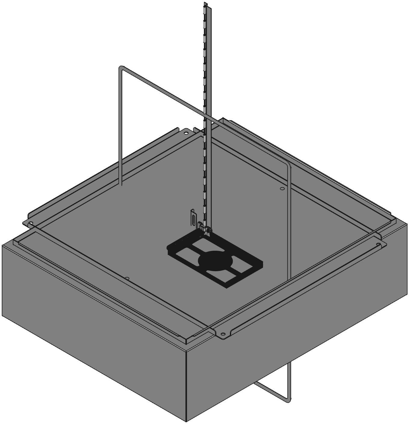 Hammond Manufacturing-1418N4S16M10 Kästen, Gehäuse und Gestelle Natural Stainless Steel 316 Wall Mount Enclosure