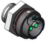 Amphenol-300154 圆形连接器 Conn Circular SKT 4 POS Solder Cup ST Panel Mount 4 Terminal 1 Port