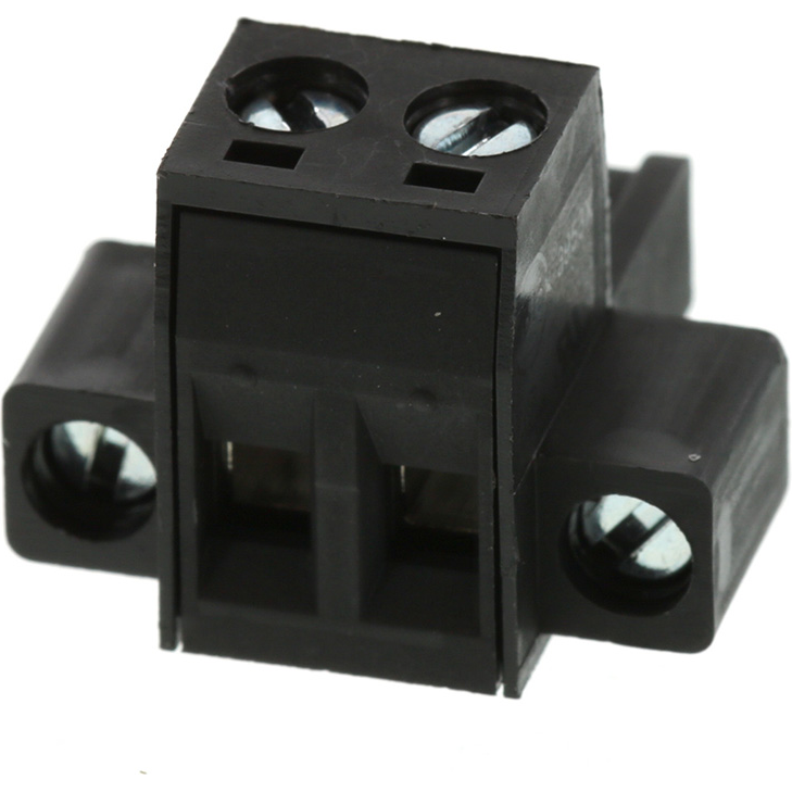 Molex-0395340002 Blocchi terminali connettore Conn Eurostyle Block F 2 POS 5.08mm Screw RA Cable Mount 18A/Contact Eurostyle™