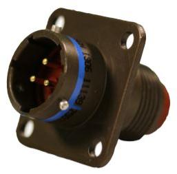 Deutsch Group-AFD50-24-31PY-6233 Steckverbinder, rund Conn Circular PIN 31 POS Crimp ST Flange Mount 31 Terminal 1 Port