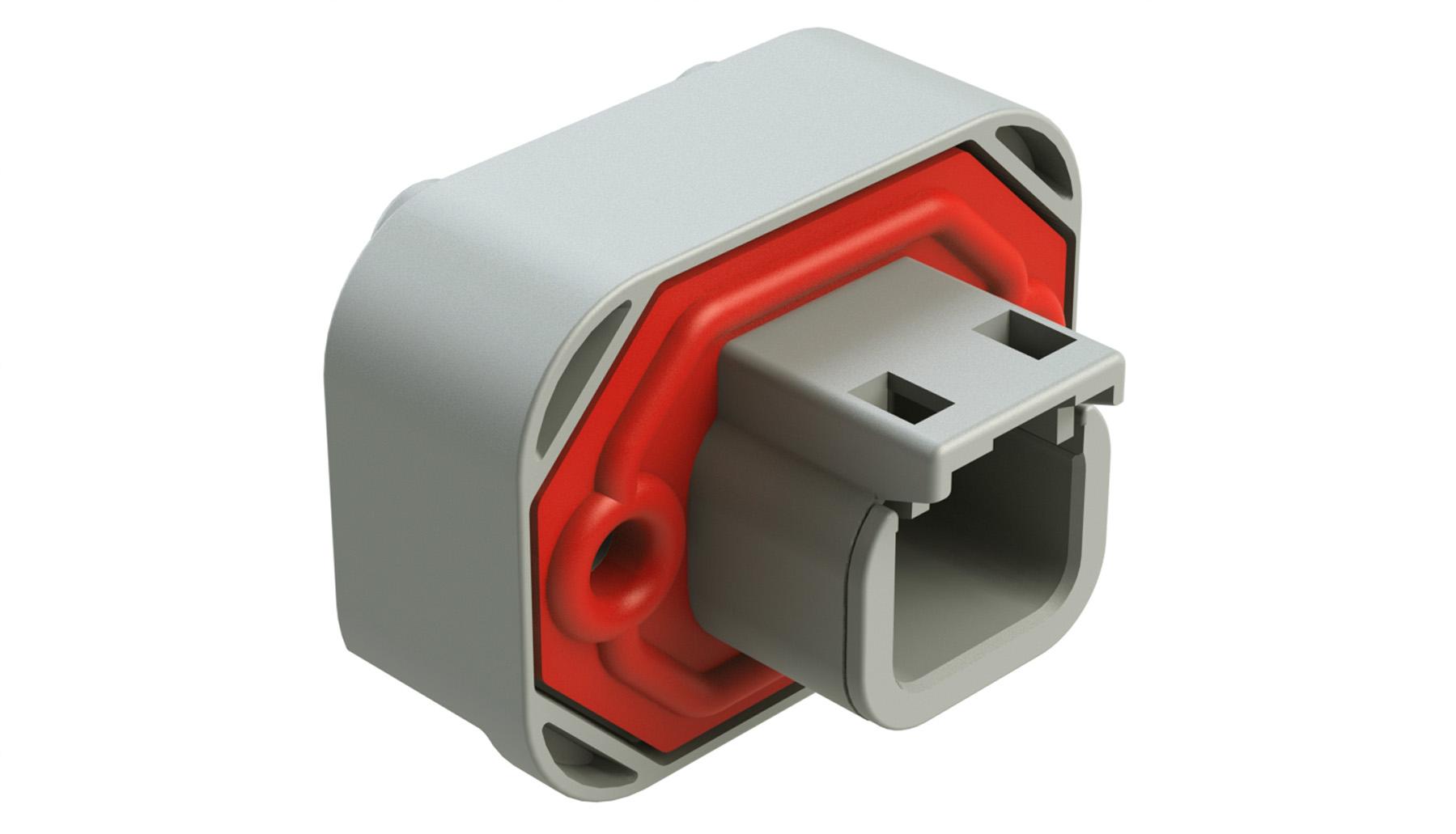 Amphenol-ATM15-2P-BM04 Steckverbinderleisten und Leiterplattenbuchsen Conn Wire to Board HDR 2 POS 4.2mm Solder ST Top Entry Thru-Hole Tray