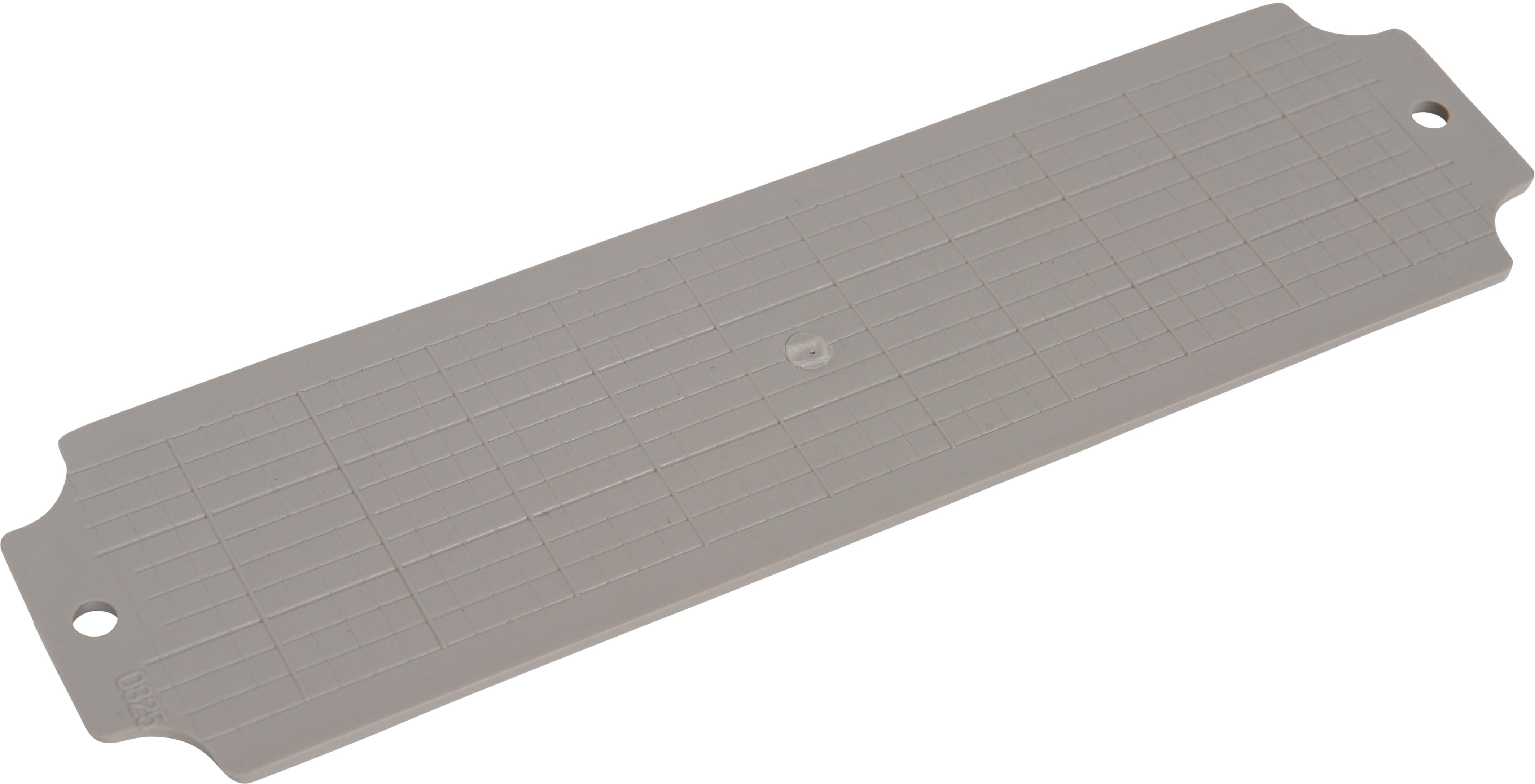 Bud Industries-PTX-22480-P null Mounting Plate Accessory, Plastic, Light Gray, 235mm Product Length, 65mm Product Depth, 9.5mm Product Height, For Enclosure PTH-22480