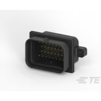 TE Connectivity-2-6447232-3 Connector Headers and PCB Receptacles Conn Shrouded Header (4 Sides) HDR 34 POS 1.5mm Solder ST Thru-Hole Tube