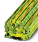 PHOENIX CONTACT-3210596 连接器接线板 Conn Double-Level Terminal Block F 4 POS Push-In Spring T DIN Rail