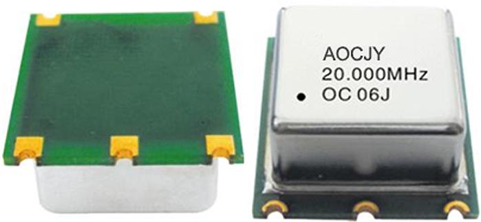 Abracon-AOCJY-12.800MHZ Oscilador controlado Oscillator VC-OCXO 12.8MHz ±5ppb (Stability) 15pF LVCMOS 55% 3.3V 5-Pin SMD Tray