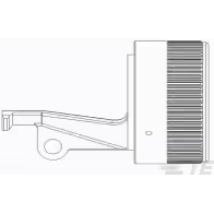 TE Connectivity-ACT00MB-E-EL00N Adattatori Shrink Boot Standard Circular I-O Connectors RELIEF STR