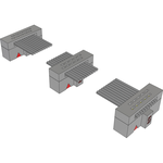Cable Assembly 0.61m 30AWG 1.27mm 10 to (10/10) POS IDC Connector to 2(IDC Connector) F-F TIGER EYE™ Bulk