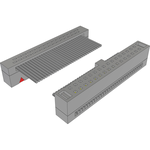 Cable Assembly 0.05m 30AWG 1.27mm 32 to 32 POS IDC Connector to IDC Connector F-F TIGER EYE™ Bulk