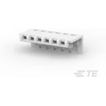 TE Connectivity-643067-7 Accesorios del conector Connector Accessories Cover Straight Nylon White