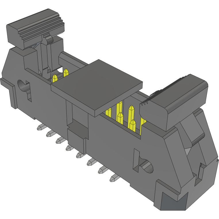 Samtec-EJH-108-02-F-D-SM-P-TR Steckverbinderleisten und Leiterplattenbuchsen Conn Ejector Header HDR 16 POS 2.54mm Solder ST SMD T/R