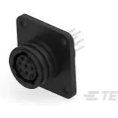 TE Connectivity-1-208657-1 Connector Circular Conn Circular SKT 8 POS Solder ST Thru-Hole 8 Terminal 1 Port Tray