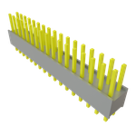 Conn Board Stacker HDR 34 POS 2.54mm Solder ST Top Entry Thru-Hole Bulk