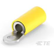 TE Connectivity-2-35149-1 Steckverbinderanschlüsse Ring Tongue Terminal 10-12AWG Copper Yellow 24.21mm Tin T/R