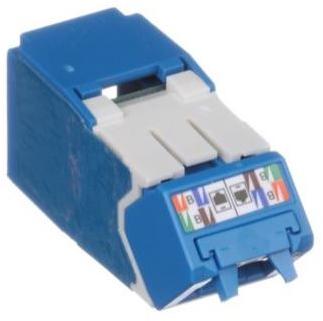 Panduit-CJUD6X88TGBU Connettore telefono e telecomunicazione Conn RJ-45 F 8 POS IDT Cable Mount 8 Terminal 1 Port Mini-Com® Cat 6a Carton