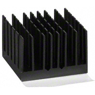 Advanced Thermal Solutions-ATS-55300R-C1-R0 Kühlkörper Heat Sink Passive BGA Cross-Cut Adhesive Aluminum 5.3°C/W Black Anodized
