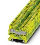 PHOENIX CONTACT-3211030 Steckverbinder, Klemmenblöcke Conn Ground Modular Terminal Block 4 POS T DIN Rail