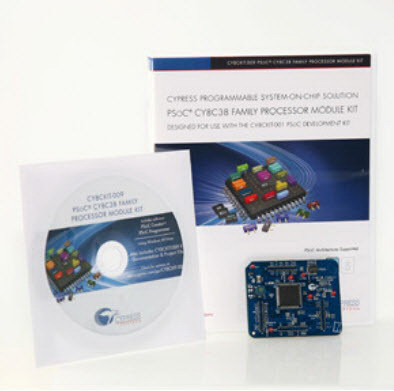 Infineon Technologies AG-CY8CKIT-009A Embedded System Development Boards and Kits CY8C38 Application Processor and SOC Development Kit