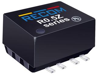 RECOM Power-R0.5Z-1205 Convertisseur CC en CC et module de régulateur de commutation Module DC-DC 12VIN 1-OUT 5V 0.1A 0.5W Medical 6-Pin SMD Tube