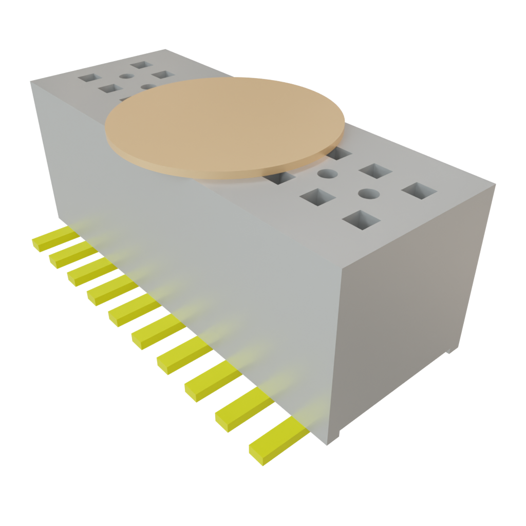 Samtec-CLE-110-01-G-DV-A-K Steckverbinderleisten und Leiterplattenbuchsen Conn Socket Strip SKT 20 POS 0.8mm Solder ST SMD Tube
