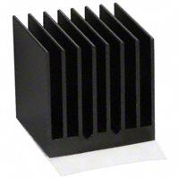 Advanced Thermal Solutions-ATS-54250W-C1-R0 Dissipatore Heat Sink Passive BGA Straight Adhesive Aluminum 4.37°C/W Black Anodized