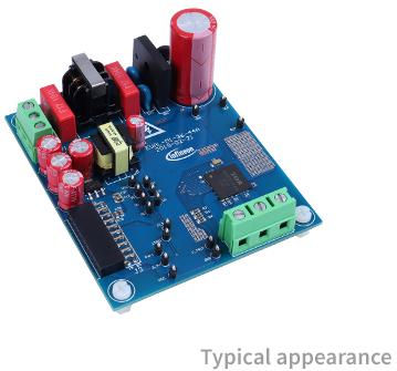Infineon Technologies AG-EVALM13644ATOBO1 Energiemanagement, Entwicklungsplatinen und -kits IRSM836-044MA Intelligent Power Module Evaluation Board
