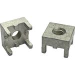 Power Tap Terminal Brass F 7mm Matte Tin Over Nickel