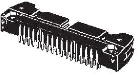 Omron-XG4A-3436 Steckverbinderleisten und Leiterplattenbuchsen Conn Shrouded Header HDR 34 POS 2.54mm Solder RA Thru-Hole
