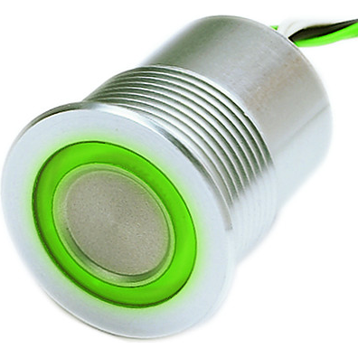 SCHURTER-1241.3011 Switch Piezo Switch Piezo N.O. 0.1A 42VAC 60VDC Impulse Wire Lead Panel Mount Box