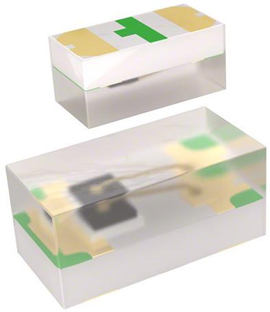 Visual Communications-VAOL-S4GT4 LED LED Uni-Color Green 575nm 2-Pin Chip 0402(1006Metric) T/R