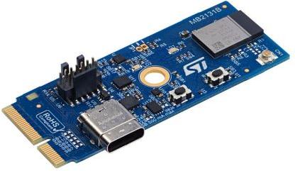 STMicroelectronics-B-WBA5M-WPAN Cartes et kits de développement RF/sans fil STM32WBA5MMGH6 Combo Wireless Module Expansion Board