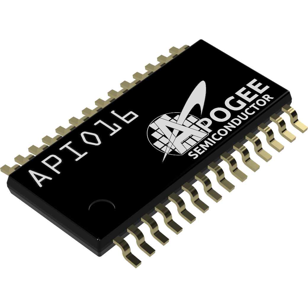 Apogee Semiconductor-APIO16ENT-J Espansori GPIO SPI I/O Expander Radiation Hardened level translating I2C, SMBUS
