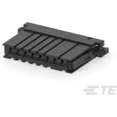 TE Connectivity-1-178288-7 Einzeladersteckverbinder, Gehäuse Conn Housing RCP 8 POS 3.81mm Crimp ST Cable Mount Black Bag