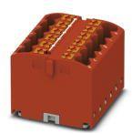 PHOENIX CONTACT-3273290 连接器接线板 Conn Distribution Terminal Block 12 POS Spring Clamp DIN Rail/Panel Mount 24A