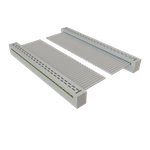 Cable Assembly 0.66m 28AWG 1mm 44 to 44 POS IDC Connector to IDC Connector F-F TIGER EYE™ Bulk