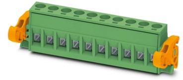 PHOENIX CONTACT-1808899 Steckverbinder, Klemmenblöcke Conn Terminal Block F 3 POS 5.08mm Screw Cable Mount 12A