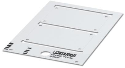 PHOENIX CONTACT-0828787 Étiquettes Labels Marker Label Polyvinyl Chloride White 84.9x53.7x0.5mm