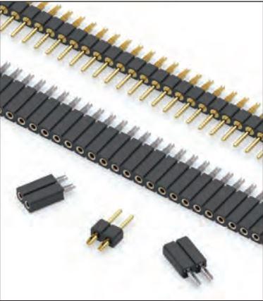 Mill-Max-801-43-043-61-001000 Steckverbinderleisten und Leiterplattenbuchsen Conn Socket Strip SKT 43 POS 2.54mm Press Fit ST Thru-Hole