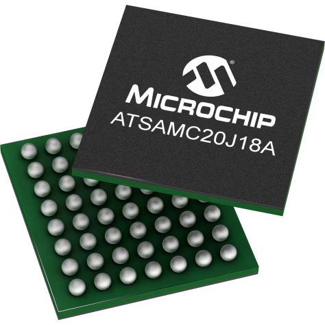 Microchip Technology-ATSAMC20J18A-UUT Microcontrollers - MCUs MCU 32-bit ARM Cortex M0+ RISC 256KB Flash 5V 56-Pin WLCSP T/R