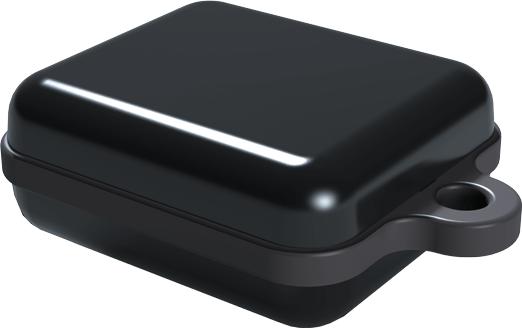 Serpac Electronic Enclosures-CXL24ABKAGM Black Polycarbonate Waterproof Pendant Enclosure with Gun Metal Seal <h4><strong>CALIFORNIA PROPOSITION</strong> ⚠️<strong>65 WARNING</strong>⚠️</h4>